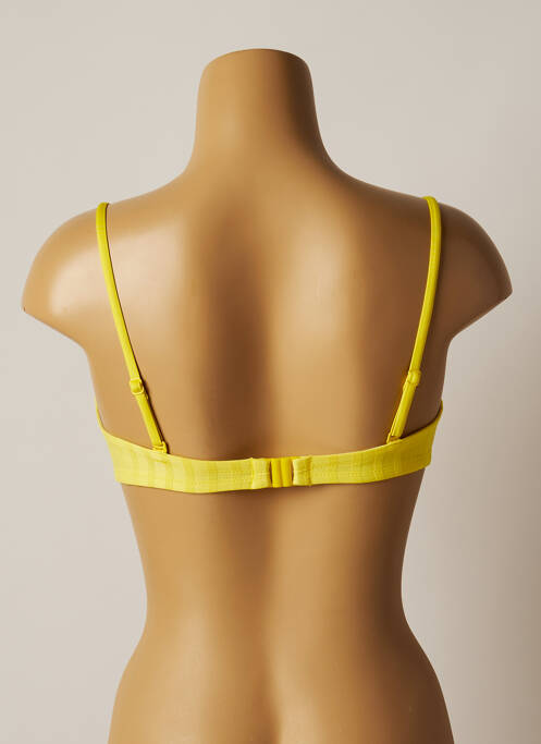 Sutien de costum de baie galben CHERRY BEACH femeie