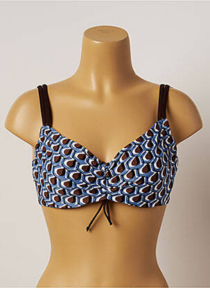 Sutien de costum de baie albastru BELCOR femeie