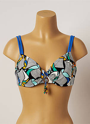 Sutien de costum de baie albastru BELCOR femeie