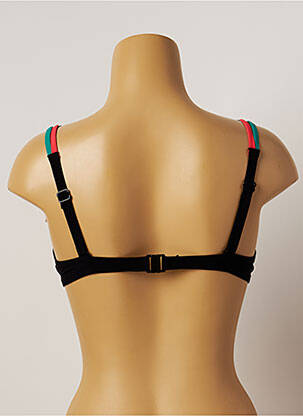 Sutien de costum de baie elasticitate negru BELCOR femeie