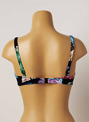 Sutien de costum de baie elasticitate negru BELCOR femeie