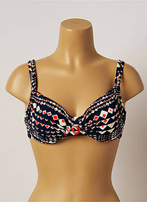 Sutien de costum de baie albastru BELCOR femeie