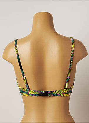 Sutien de costum de baie elasticitate sutien cupe întregi cu decolteu înalt verde CHERRY BEACH femeie