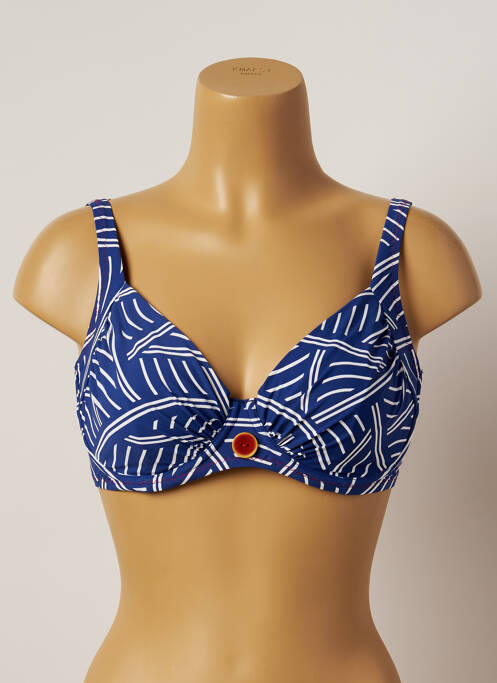 Sutien de costum de baie albastru BELCOR femeie