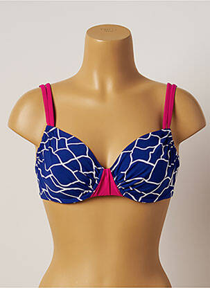 Sutien de costum de baie albastru BELCOR femeie