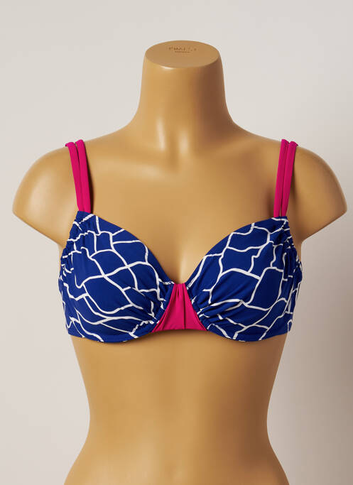 Sutien de costum de baie albastru BELCOR femeie