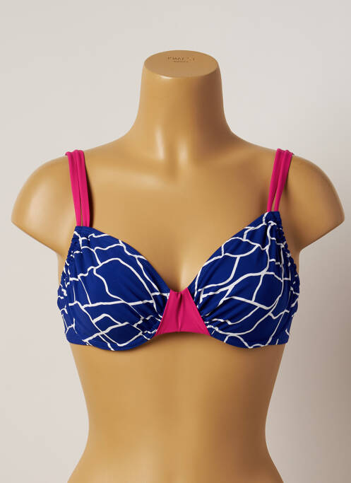 Sutien de costum de baie albastru BELCOR femeie