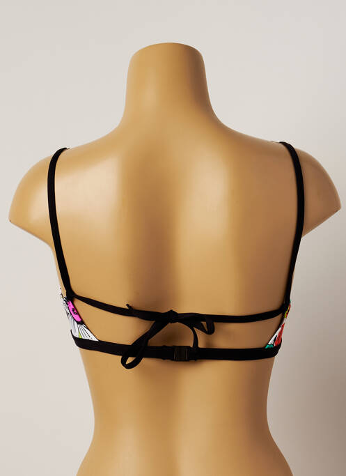 Sutien de costum de baie elasticitate top triunghiuri alb CHERRY BEACH femme