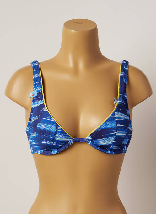 Sutien de costum de baie albastru CHERRY BEACH femeie