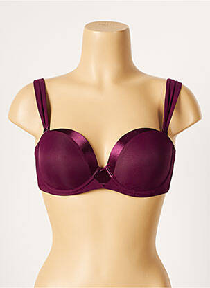 Sutien top sutien modelat top sutien modelat violet IMPLICITE femeie