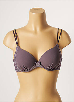 Sutien țesătură dantelă top sutien modelat violet SIMONE PERELE femeie