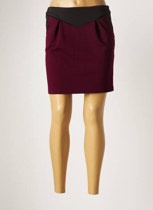 Fustă scurtă roșu AKELA KEY femeie