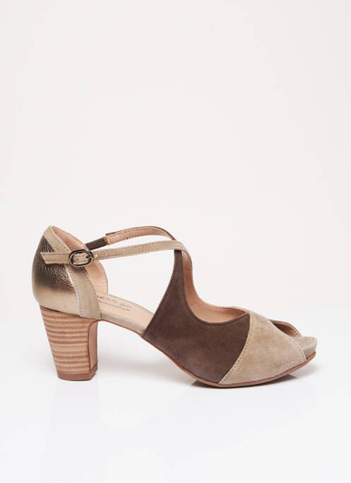 Sandale/Pantofi decupați gri HOMERS femeie