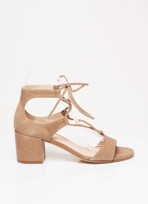Sandale/Pantofi decupați bej NEW LOVERS femeie