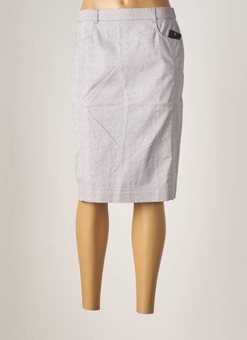 Fustă midi gri FRANK WALDER femeie