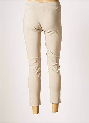 Pantalon 7/8 elasticitate mărime normală bej DENIM STUDIO femeie