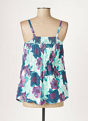 Tricou / top maternitate imprimeu floral albastru COLLINE femeie