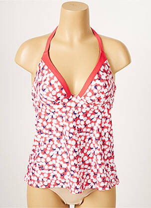 Sutien de costum de baie roșu BESTFORM femeie