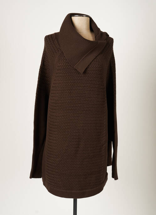 Poncho maro OVALE femeie