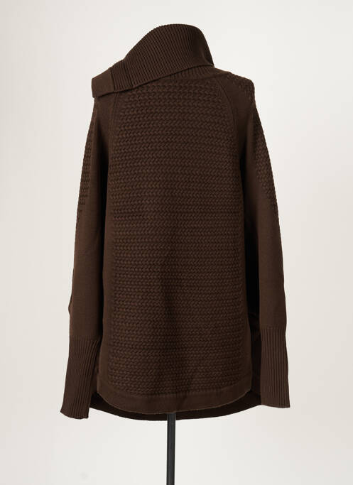 Poncho maro OVALE femeie