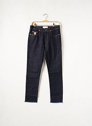 Blugi cu croială slim albastru APRIL 77 femeie