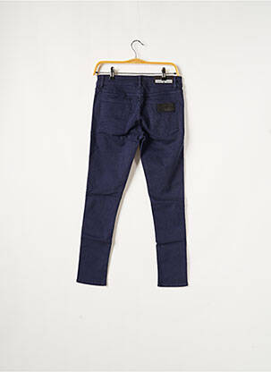 Pantalon slim albastru APRIL 77 femeie
