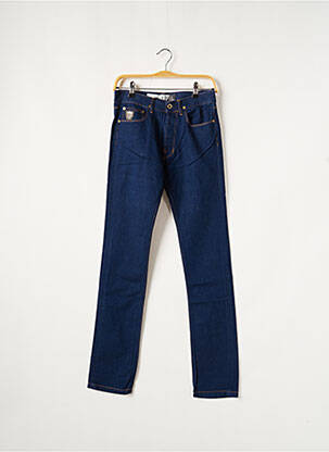 Blugi cu croială slim albastru APRIL 77 femeie