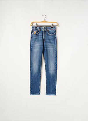 Blugi cu croială slim albastru APRIL 77 femeie