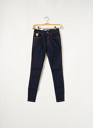 Blugi cu croială slim albastru APRIL 77 femeie