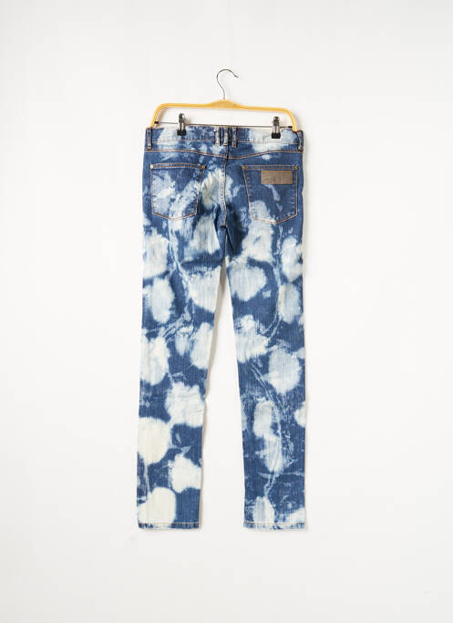 Blugi cu croială slim albastru APRIL 77 femeie