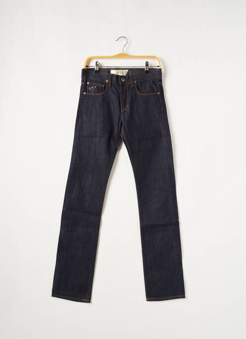 Blugi cu croială dreaptă albastru APRIL 77 femeie