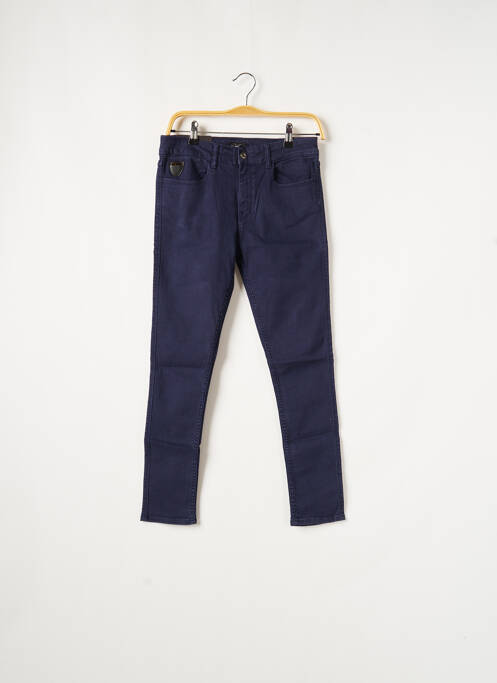 Pantalon slim albastru APRIL 77 femeie