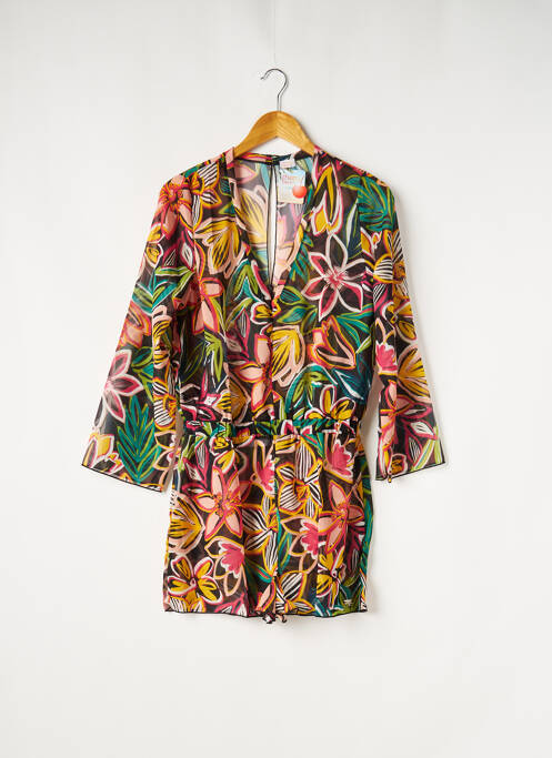 Salopetă scurtă negru CHERRY BEACH femeie