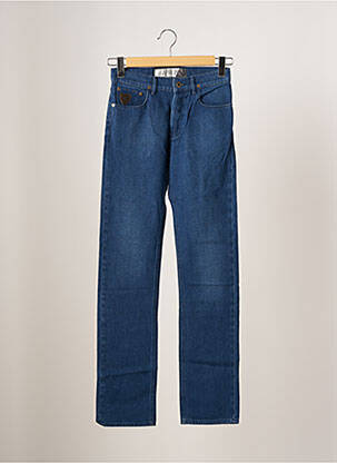 Blugi cu croială dreaptă albastru APRIL 77 femeie