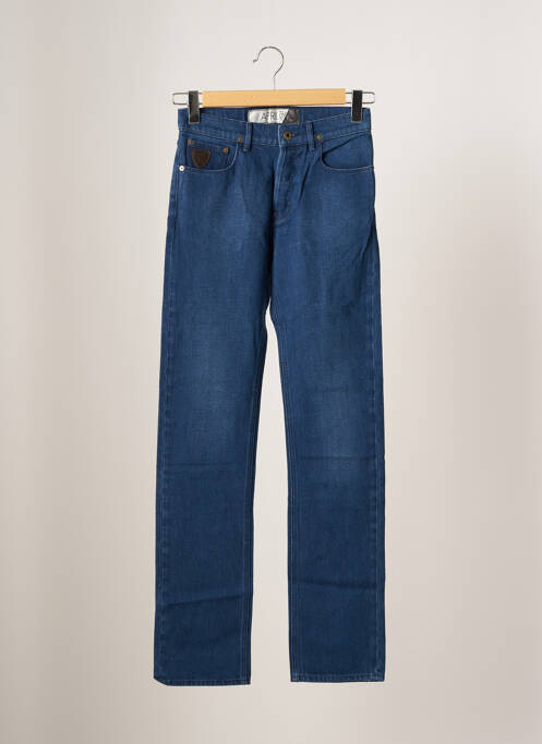 Blugi cu croială dreaptă albastru APRIL 77 femeie