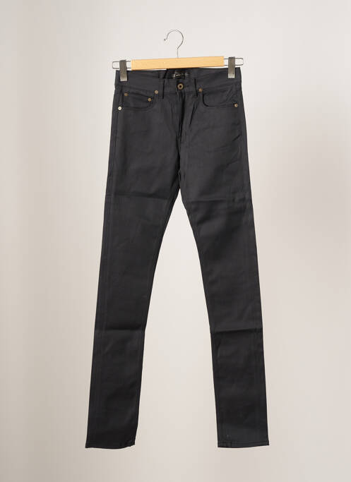 Blugi cu croială slim gri APRIL 77 femeie