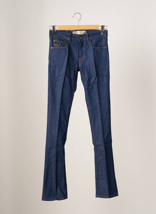 Blugi cu croială slim albastru APRIL 77 femeie