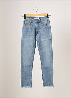 Pantalon trei sferturi albastru APRIL 77 femeie