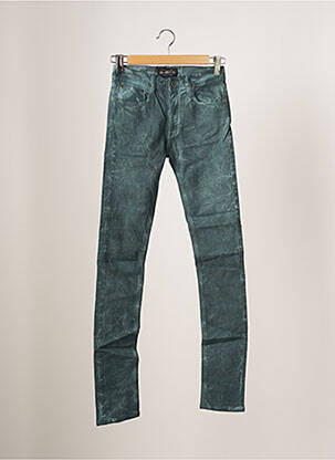 Blugi cu croială slim albastru APRIL 77 femeie