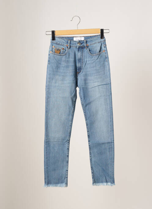 Pantalon trei sferturi albastru APRIL 77 femeie