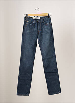 Blugi cu croială dreaptă albastru APRIL 77 femeie