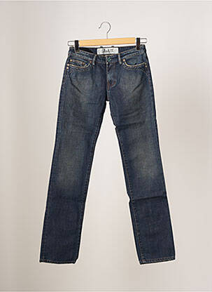 Blugi cu croială dreaptă albastru APRIL 77 femeie