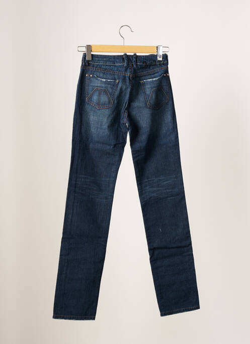 Blugi cu croială dreaptă albastru APRIL 77 femeie