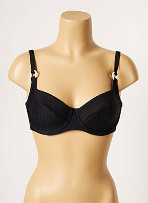 Sutien de costum de baie elasticitate negru BESTFORM femeie