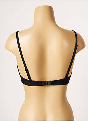 Sutien de costum de baie elasticitate top triunghiuri negru CHERRY BEACH femeie