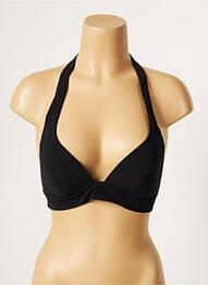 Sutien de costum de baie elasticitate top sutien modelat negru LOU femme