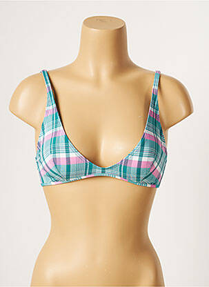 Sutien de costum de baie elasticitate verde CHERRY BEACH femeie