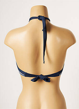 Sutien de costum de baie elasticitate top sutien modelat albastru VARIANCE femeie