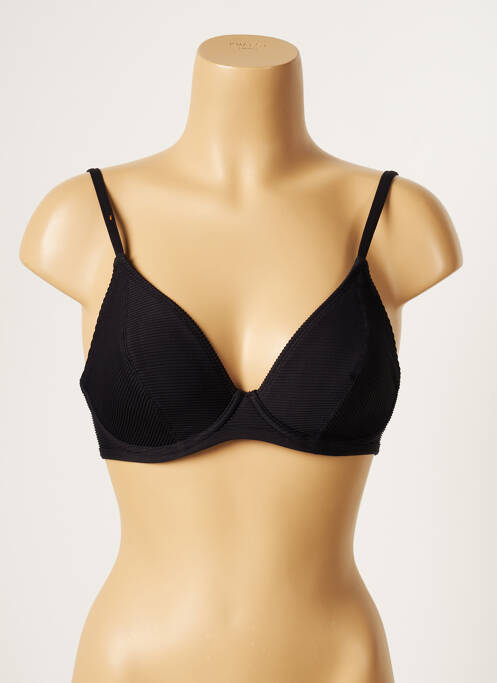 Sutien de costum de baie negru CHERRY BEACH femeie