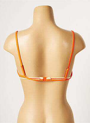 Sutien de costum de baie top sutien modelat top sutien modelat portocalie CHERRY BEACH femeie